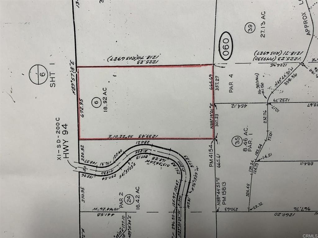 Highway 94, Potrero, CA 91963