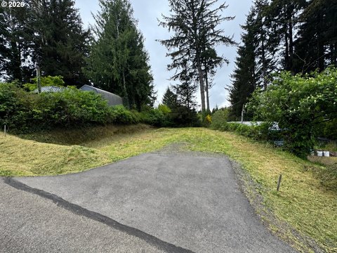 Cleared Lot in Florence, Oregon