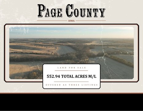 Productive Farmland in Page County