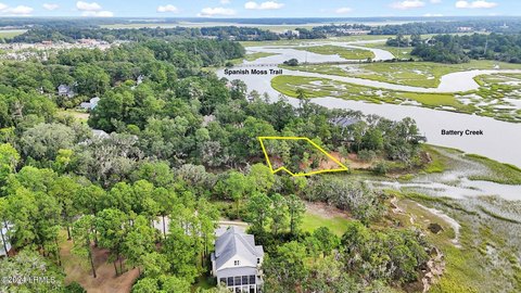 Beaufort Marsh View Residential Lot