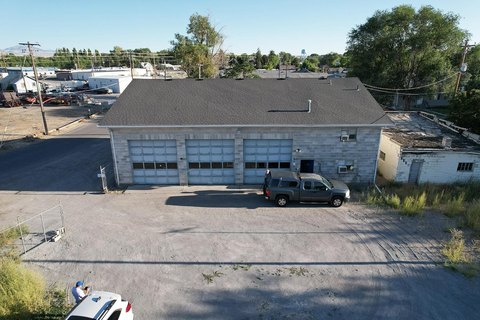 Automotive Shop with Overhead Doors