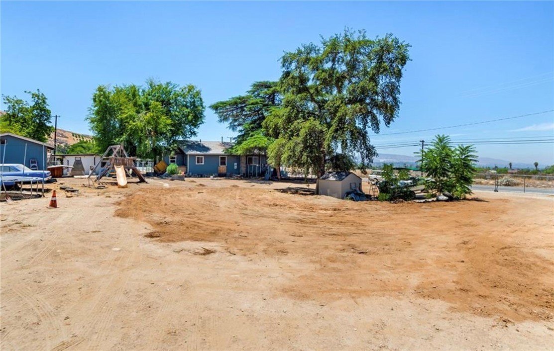 Gated Lot with Storage Shed