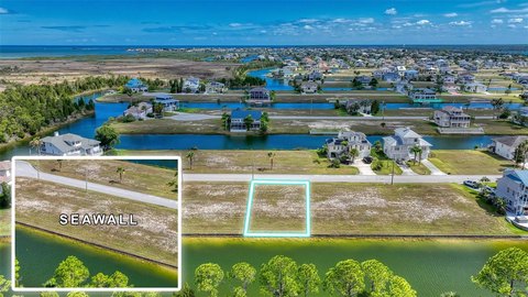 Hernando Beach Lot with Seawall