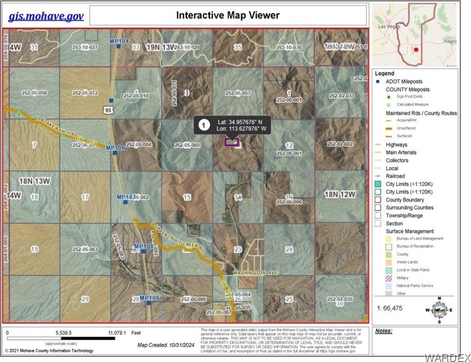 Expansive Off-Grid Land in Kingman