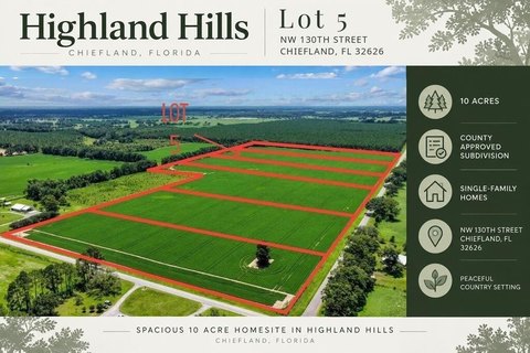 Land, Chiefland, FL