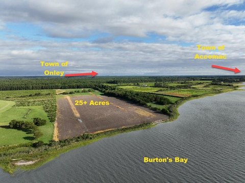 Waterfront Land in Locustville, Virginia