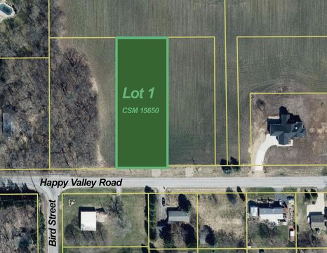 Spacious Homesite in Sun Prairie