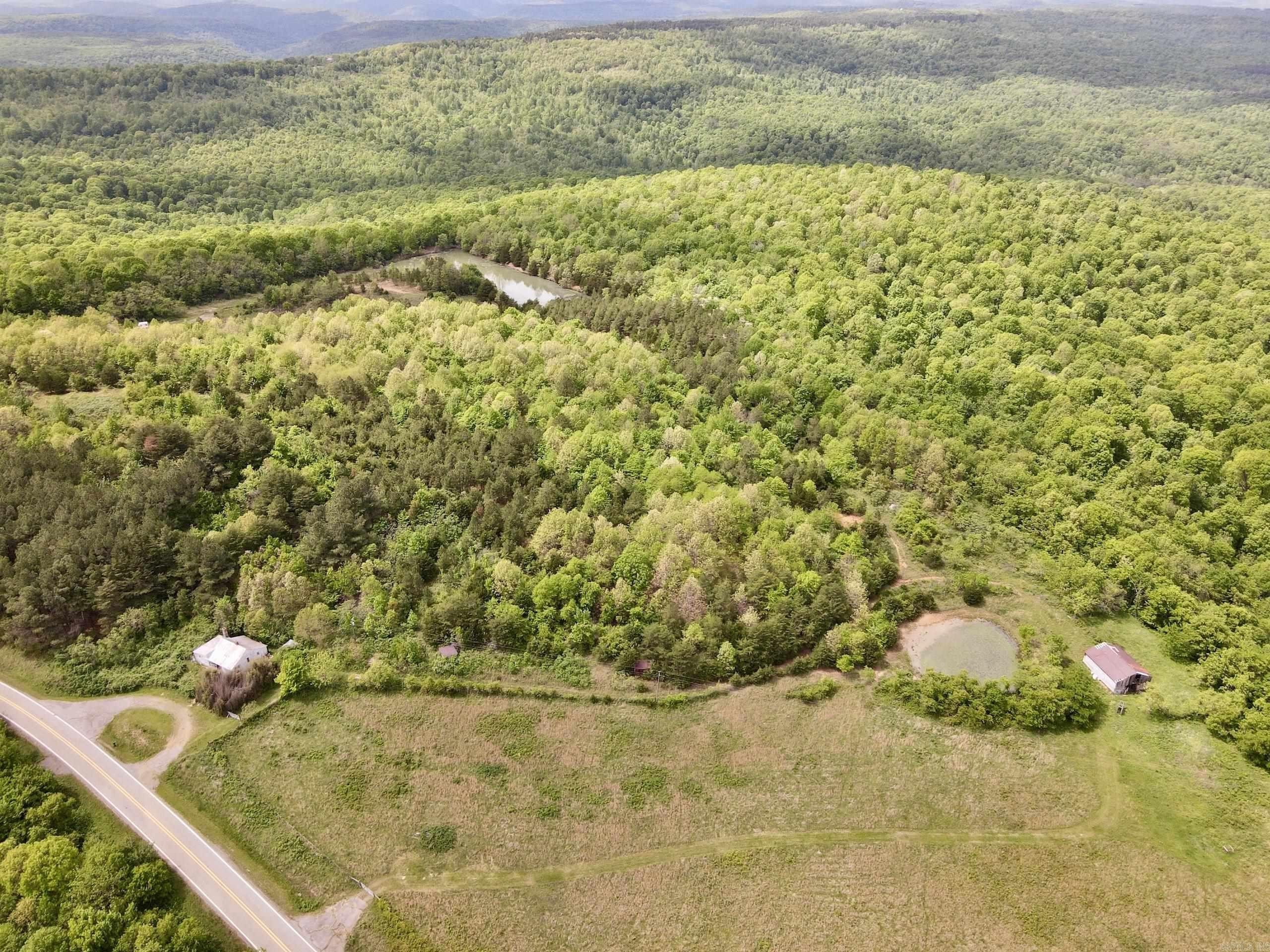 Ozark Homestead Surrounded by Forest