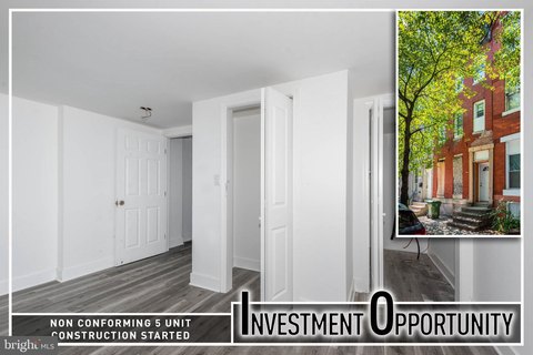 5-Unit Apartment Building Under Renovation