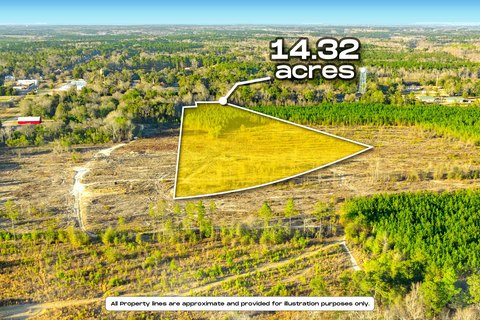 14.32 Acres of Land in Salley