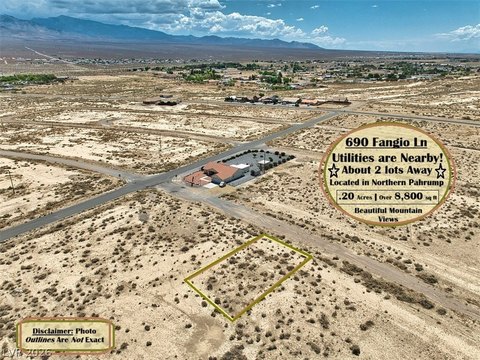 Land in Growing Pahrump Neighborhood
