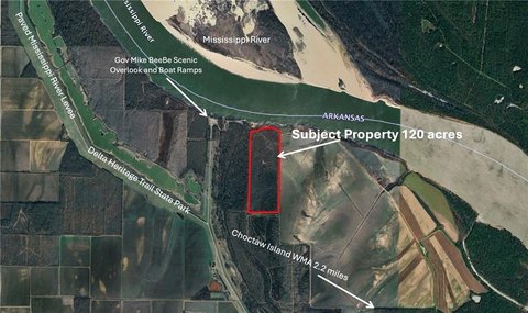 Mississippi Riverfront Recreational Land Opportunity