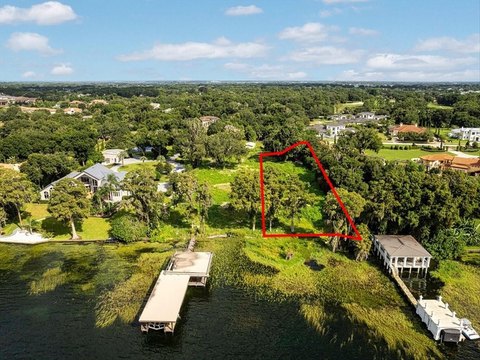 Waterfront Land with Lake Frontage
