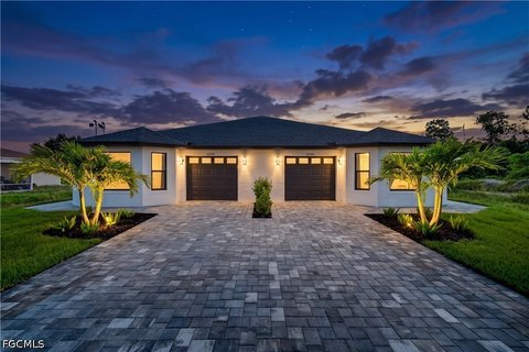 Contemporary Duplex with Covered Lanais