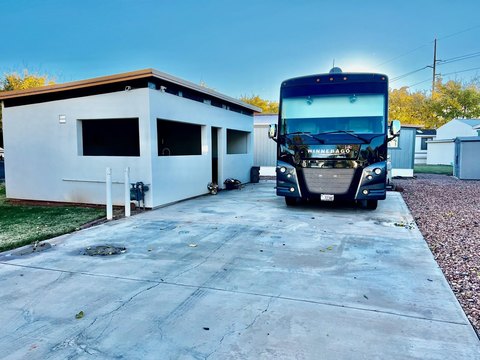 RV Lot with Outdoor Kitchen