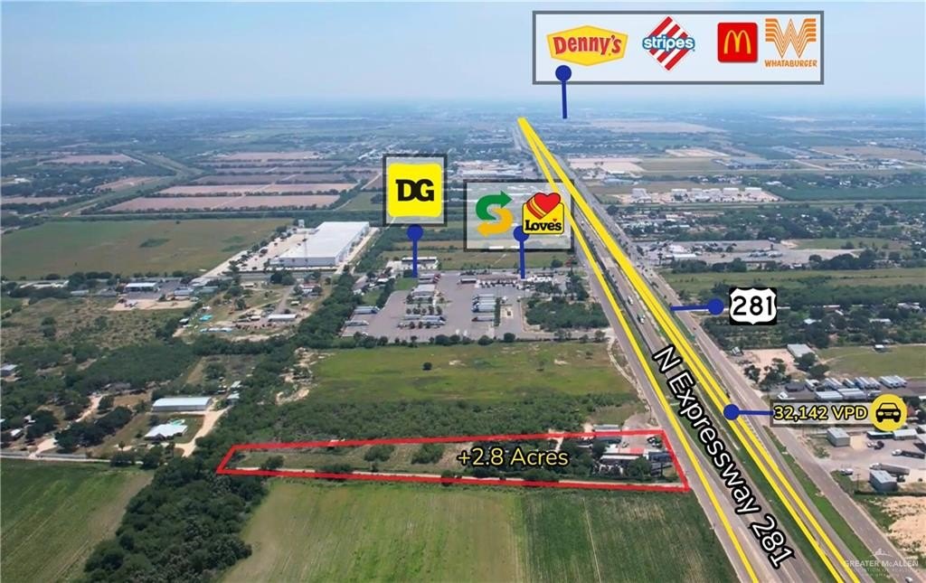 Edinburg Commercial Frontage Land