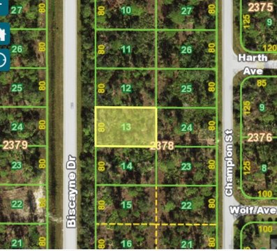 Residential Lot in Port Charlotte
