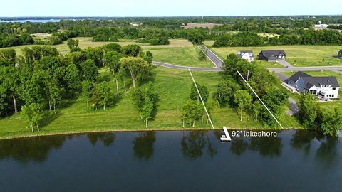 West-Facing Lake Shore Lot