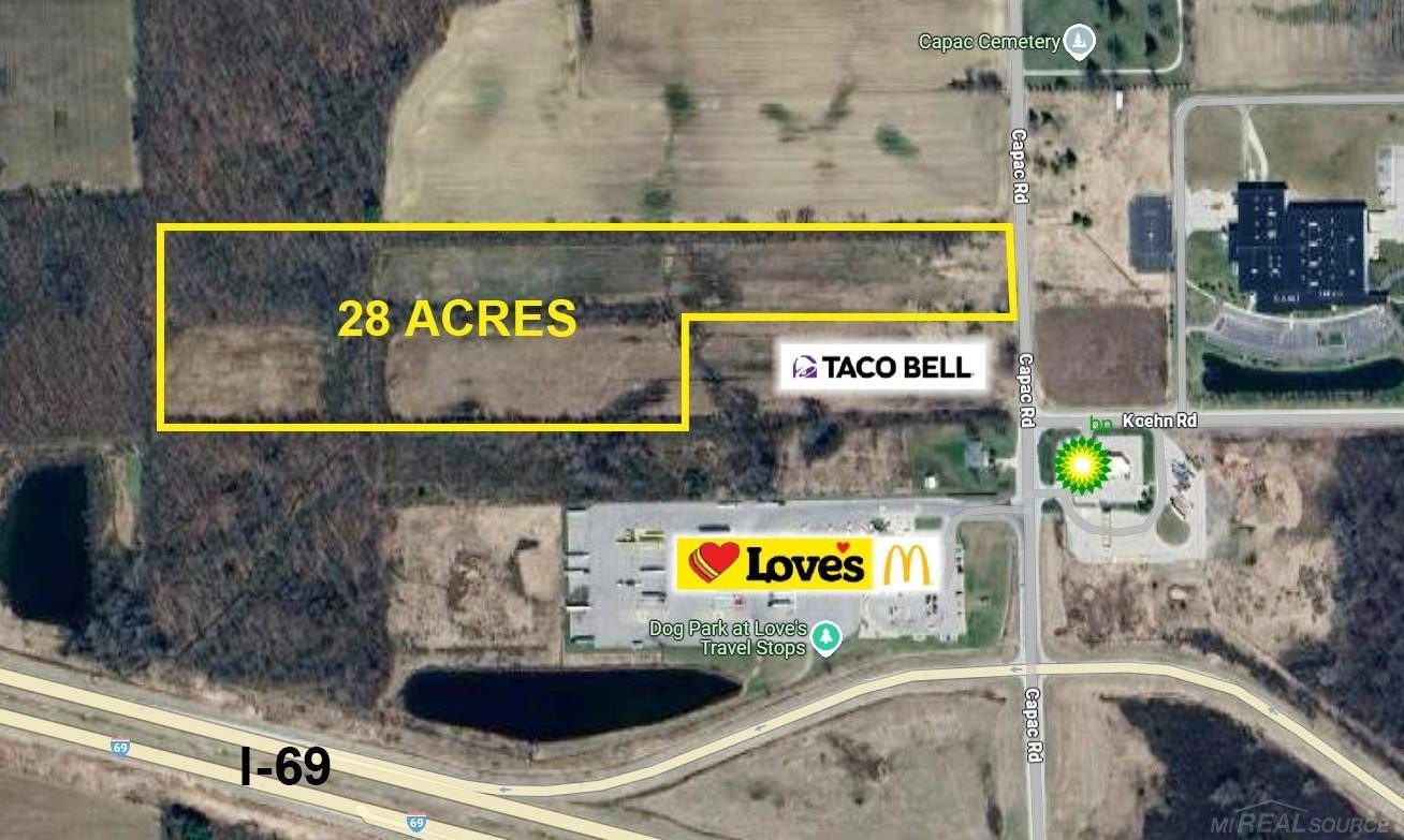 Commercial Land Near I-69 Ramp