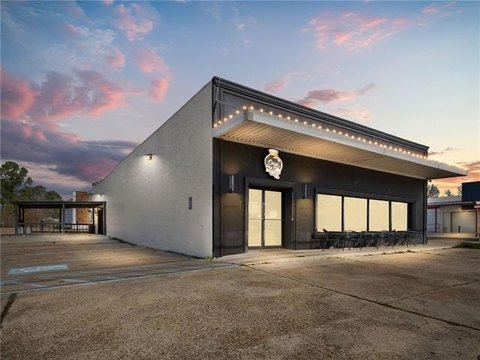Corner Hospitality Building with Patio
