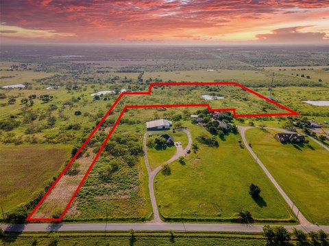 Fenced Farmland Tract with Stock Pond
