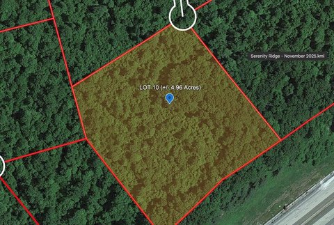 Land in Serenity Ridge Subdivision