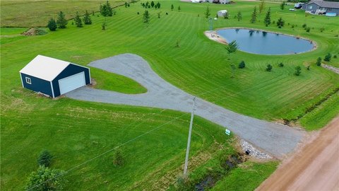 Land with Bluegill-Stocked Pond