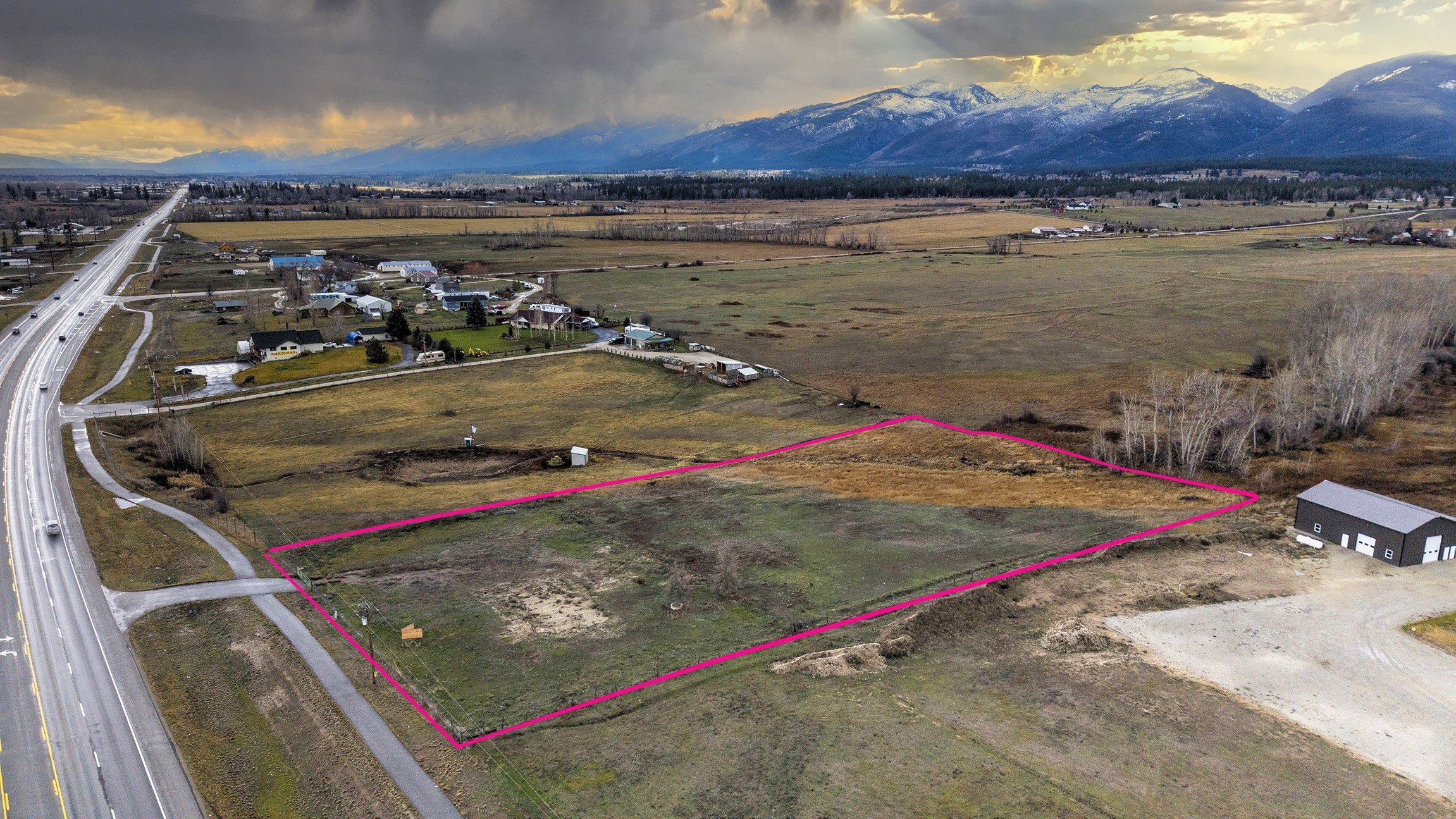Highway Frontage Commercial Land Opportunity