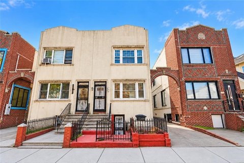 Three-Unit Brick Apartment Building