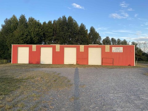 Steel Warehouse with Roll-Up Doors