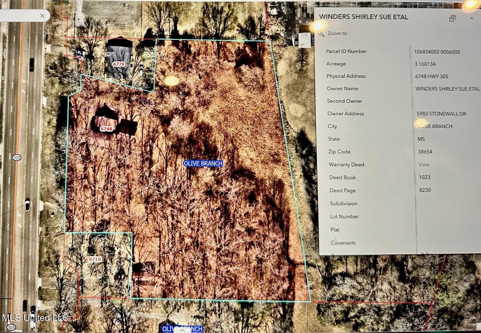 Commercial Land in Olive Branch
