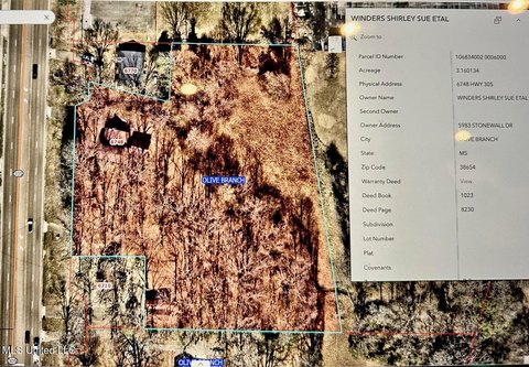 Commercial Land in Olive Branch