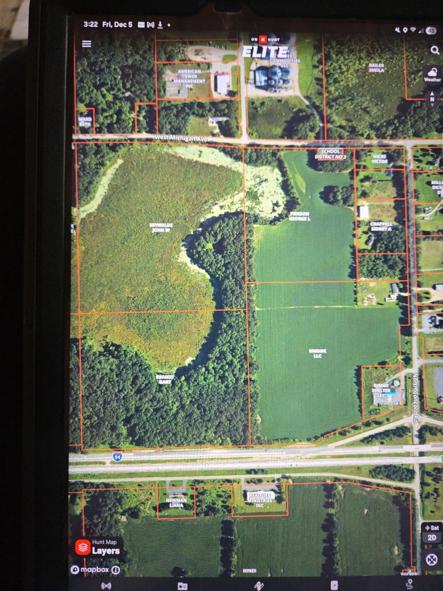Albion Hunting Land For Sale