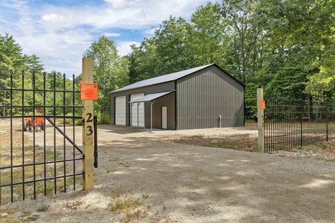 Commercial Land with Insulated Garage