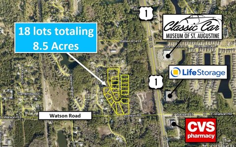 St Augustine Land for Sale