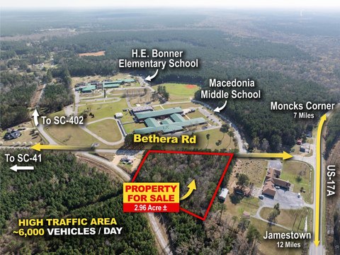 Bonneau, SC Commercial Land
