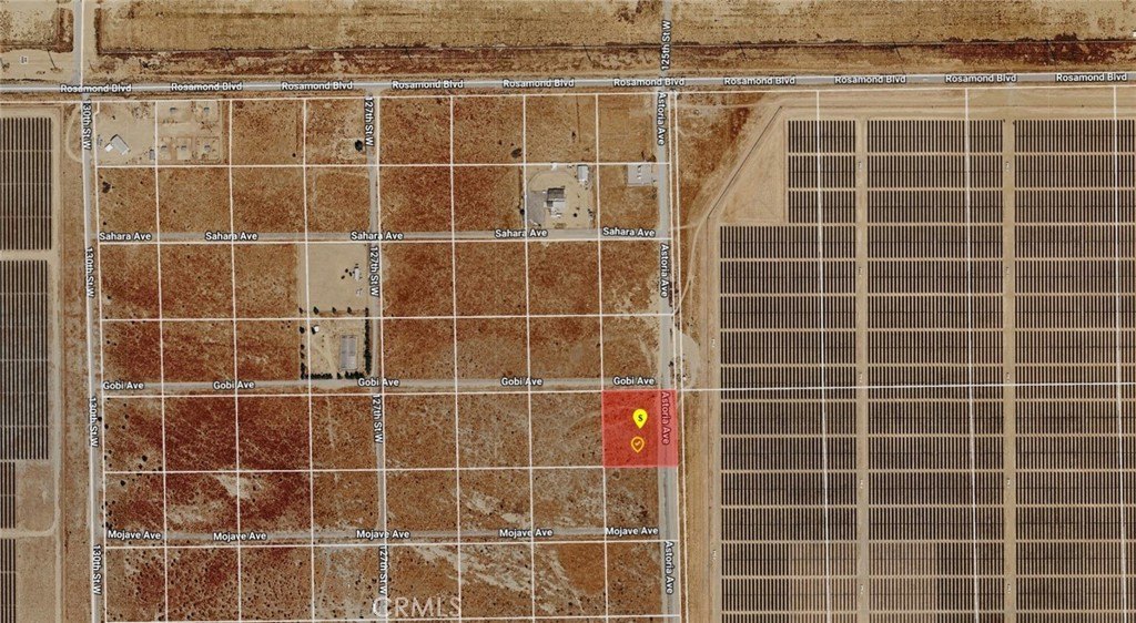 Corner Lot in Rosamond, CA