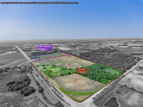 60 Acres Commercial Land Carver