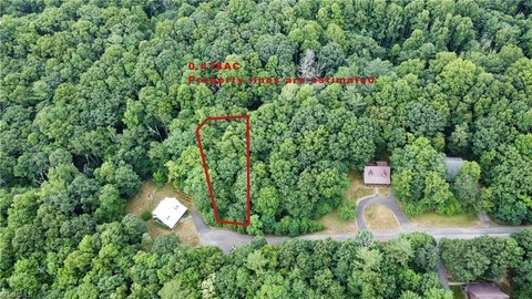 Wooded Lot Near Blue Ridge