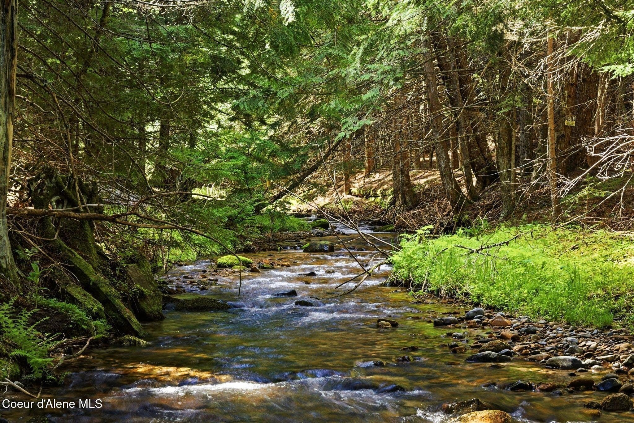 Secluded Land with Creek Frontage