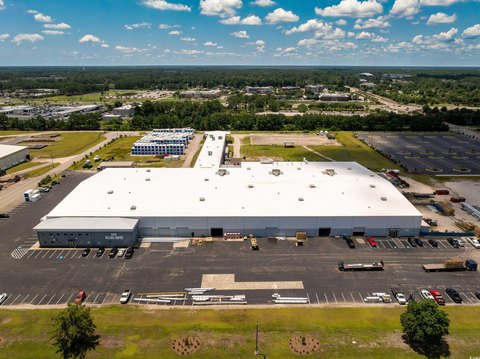 Conway Industrial Facility with Cranes