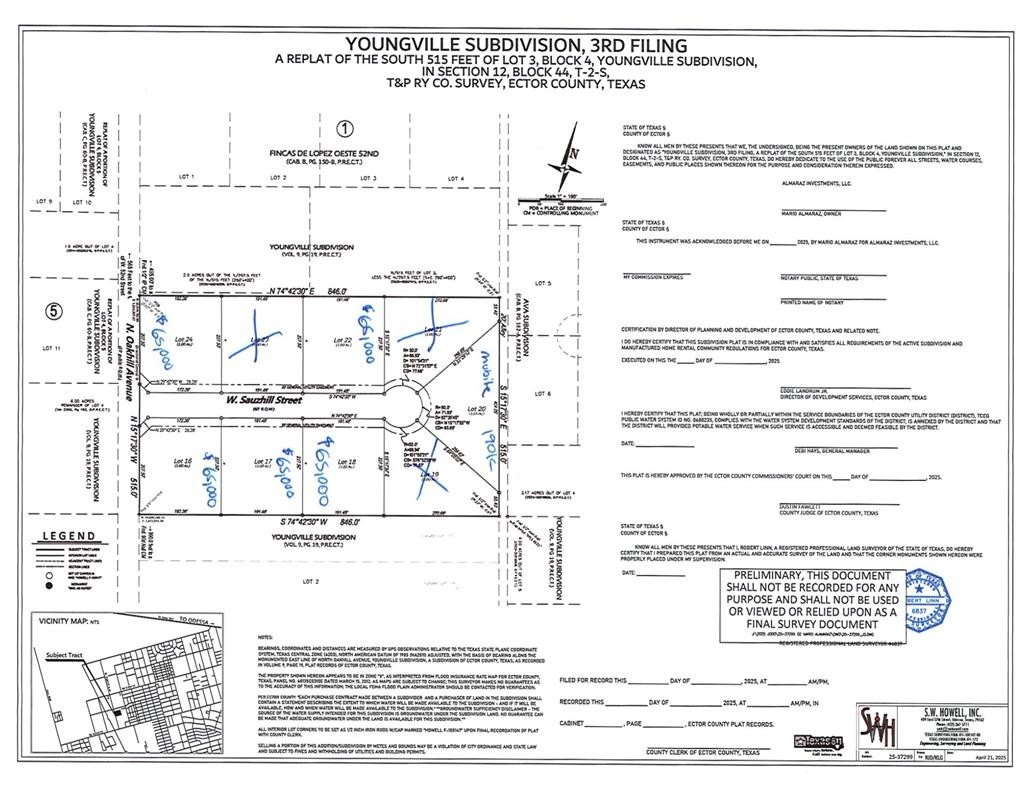 Unrestricted Land in Odessa, TX