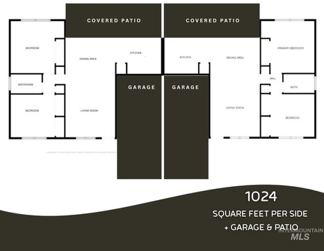 Two-Unit Duplex with Garages
