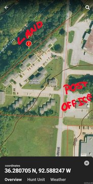 Land in Flippin, Arkansas