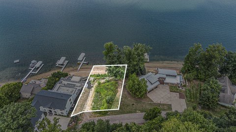 Land Overlooking Round Lake