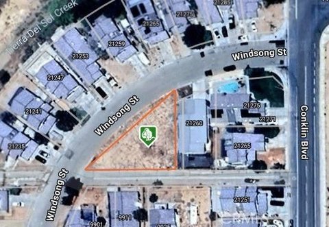 California City Buildable Corner Lot