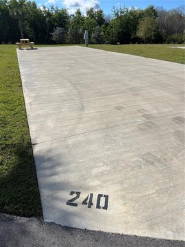 Luxury RV Resort Site