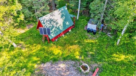 Hunting Land with A-Frame Cabin