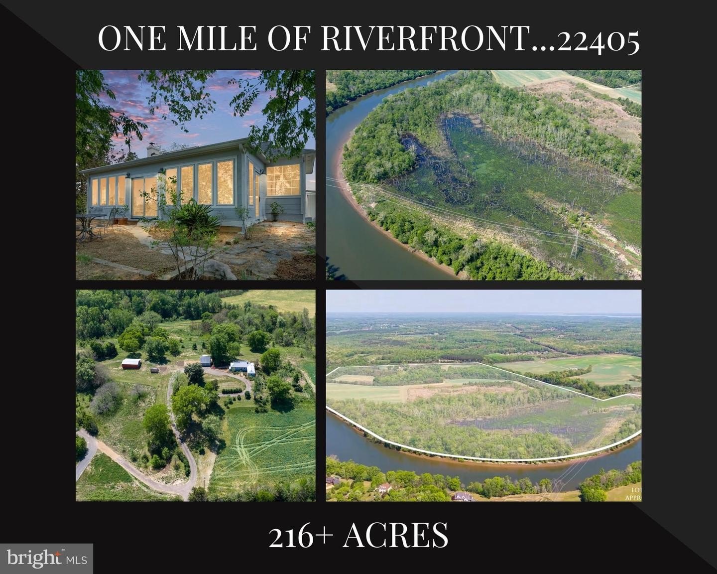 Fredericksburg Estate with River Frontage
