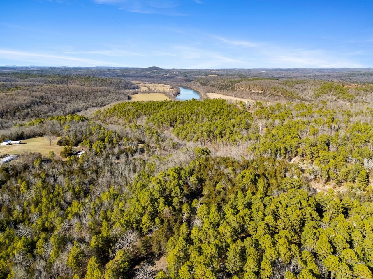 Unrestricted Land Bordering National Forest